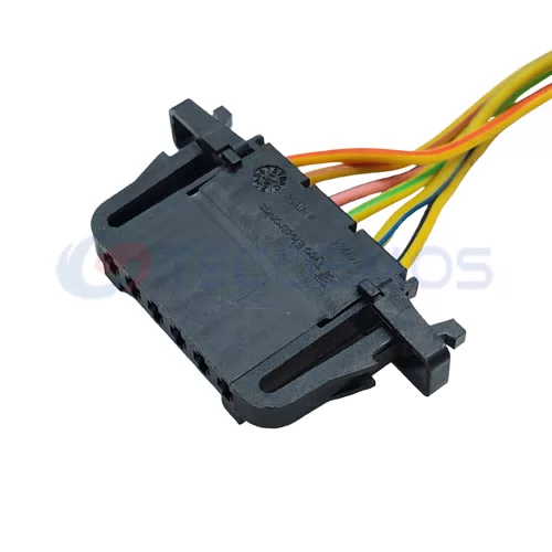 Waterproof Wire Connector Cable Harness Automotive Enclosure Connector for Volkswagen 6pin Female 1J0972706 - image 3